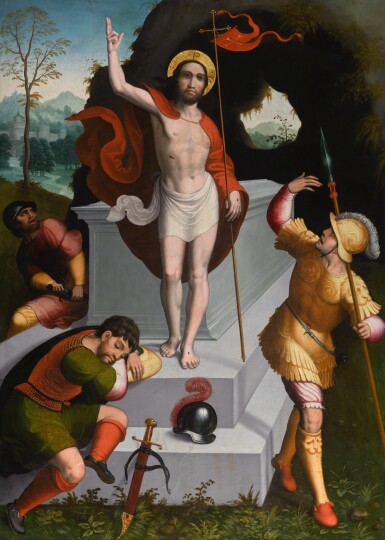 View full screen - View 1 of Lot 110. JUAN CORREA DE VIVAR | The Resurrection of Christ.