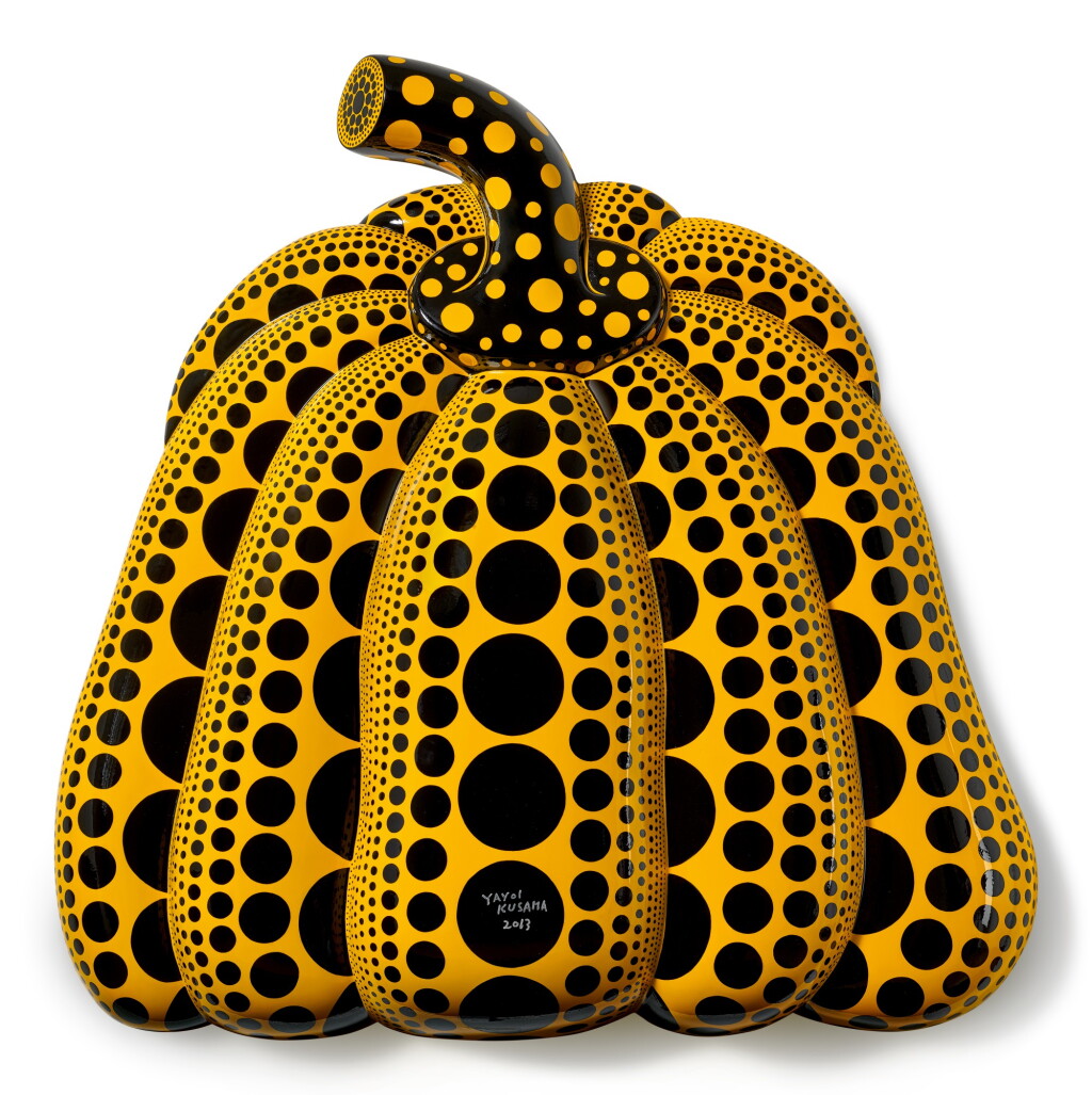 View full screen - View 1 of Lot 1136. Yayoi Kusama 草間彌生 | I Carry on Living with the Pumpkins 我繼續與南瓜相伴生活.