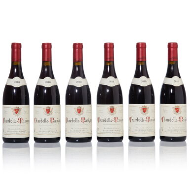 View full screen - View 1 of Lot 222. Chambolle Musigny 2018 Alain Hudelot-Noëllat (6 BT).