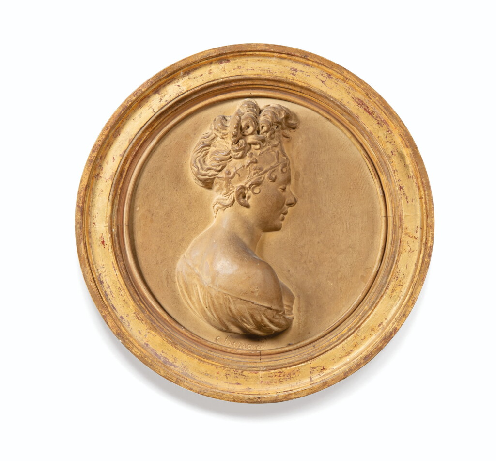 View full screen - View 1 of Lot 134. FRENCH, 19TH CENTURY, AFTER JOSEPH CHINARD | JULIETTE RÉCAMIER | FRANCE, XIXE SIÈCLE, D'APRÈS JOSEPH CHINARD (1756-1813) | JULIETTE RÉCAMIER.