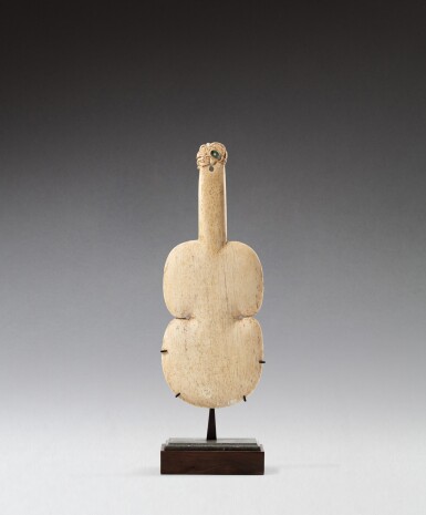 View full screen - View 1 of Lot 116. Whale bone Club Kotiate Paraoa, Maori, New Zealand | Massue kotiate paraoa, Maori, Nouvelle-Zélande.