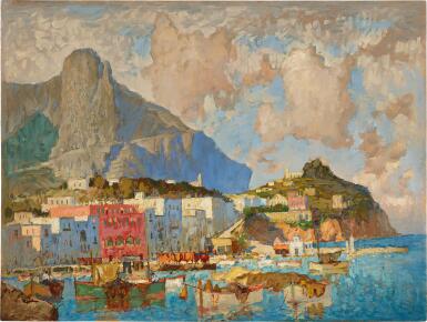 View full screen - View 1 of Lot 148. Capri Ansicht (View of Capri).