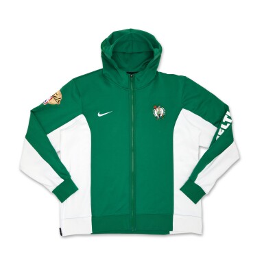 View full screen - View 1 of Lot 34. Oshae Brissett Boston Celtics 2024 NBA Finals Game Issued Warm Up Jacket.
