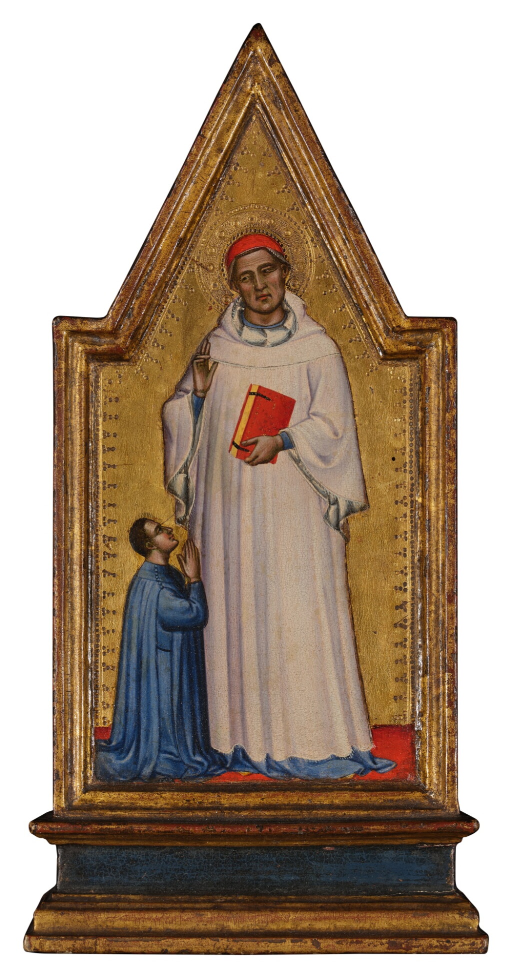 View full screen - View 1 of Lot 403. Saint Ivo with a supplicating donor.