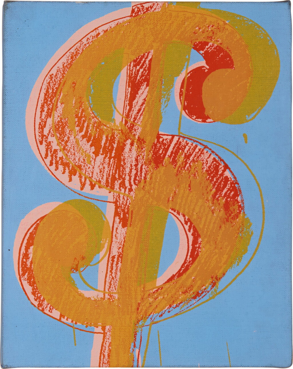 View full screen - View 1 of Lot 444. Dollar Sign.