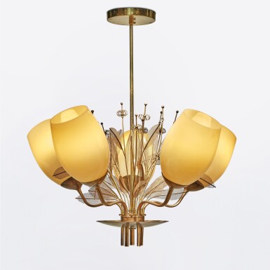 View full screen - View of Chandelier, Model No. 9029/5.