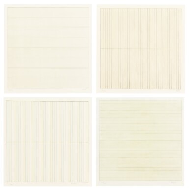 View full screen - View 1 of Lot 63. AGNES MARTIN | UNTITLED.