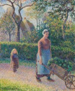CAMILLE PISSARRO | FEMME À LA BROUETTE