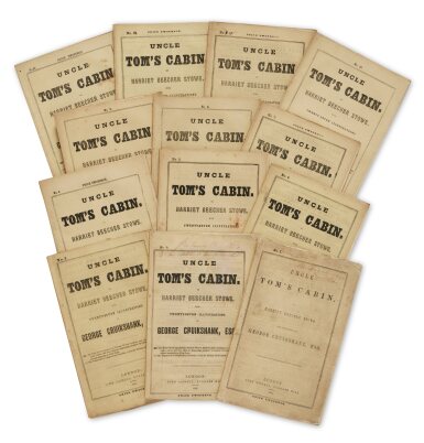 View full screen - View 1 of Lot 1046. Stowe, Harriet Beecher | First English edition, in the original parts.