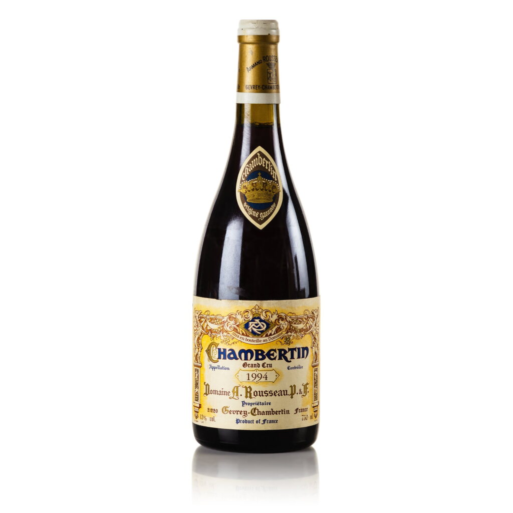 View full screen - View 1 of Lot 389. Chambertin 1994 Domaine Armand Rousseau (1 BT).