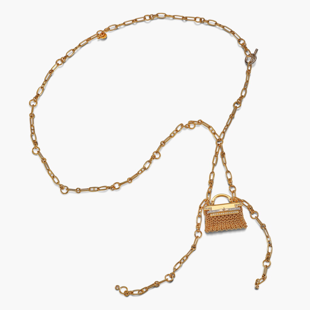 View full screen - View 1 of Lot 1303. Gold and Diamond 'Précieux Kelly' Pendent Necklace | K金 配 鑽石 'Precieux Kelly' 項鏈.