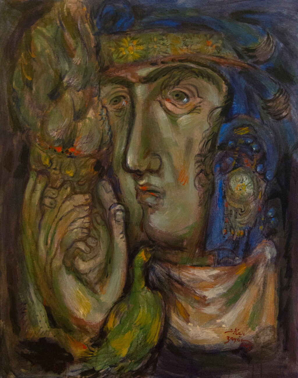 View full screen - View 1 of Lot 36. ELIAS ZAYAT | PALMYRIAN INCENSE OFFERING.