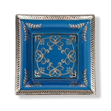 View full screen - View 1 of Lot 137. PATEK PHILIPPE | PORCELAINE DE LIMOGES VIDE POCHE 'GUIRLANDE' A PORCELAIN AND ENAMEL DISH, CIRCA 2008.