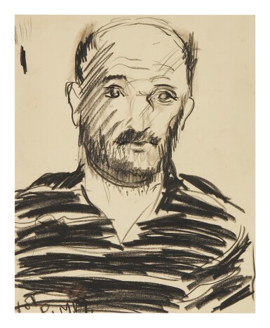 View full screen - View 1 of Lot 167. MALCOLM MORLEY | UNTITLED (SELF-PORTRAIT).
