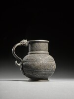 A Timurid brass jug (mashrabe), Herat, Afghanistan, 15th/early 16th century