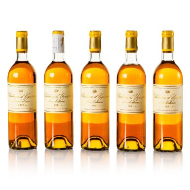 View full screen - View 1 of Lot 288. Château d'Yquem 1971 (5 BT).