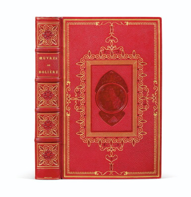 View full screen - View 1 of Lot 47. Œuvres... 1826. Chagrin rouge de Simier. Ed. originale de cette biographie par Balzac éditeur.
