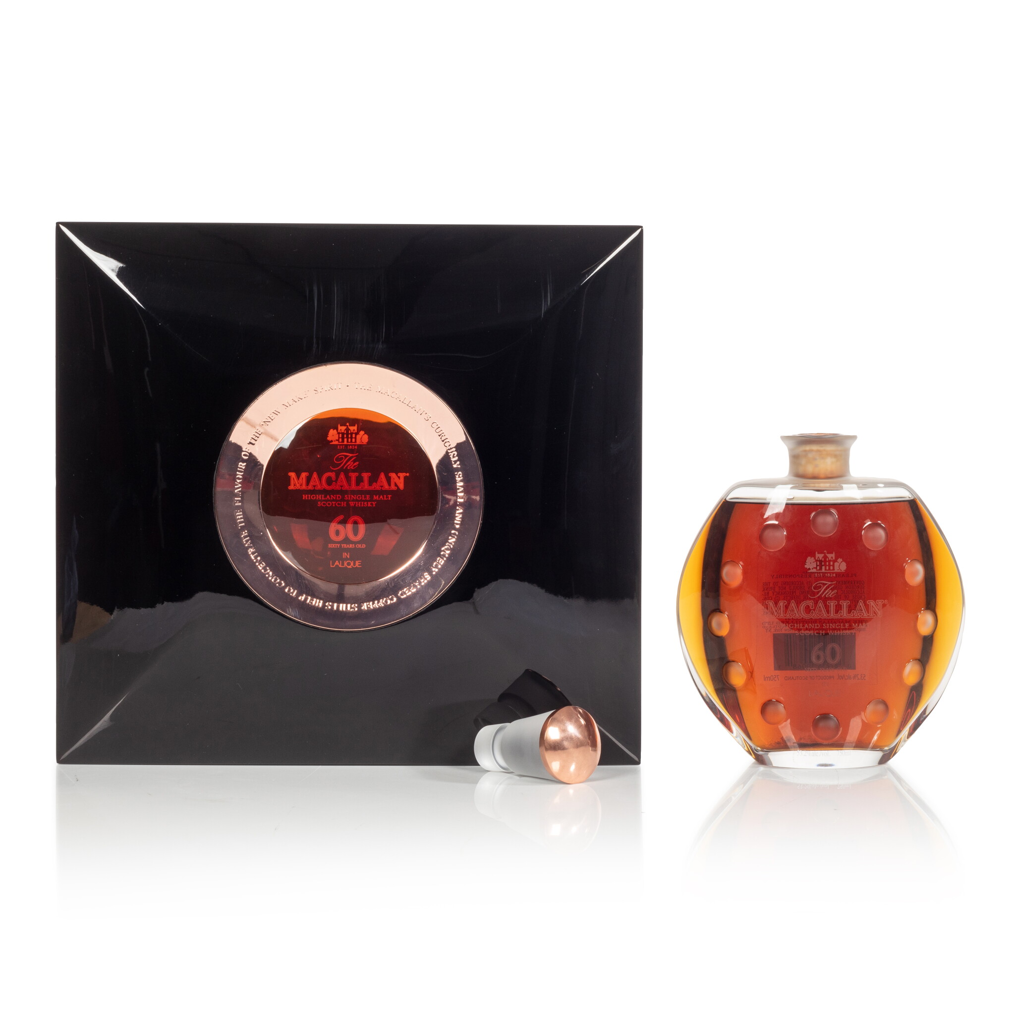 The Macallan 60 Year Old in Lalique, Six Pillars, Fourth Edition 53.2
