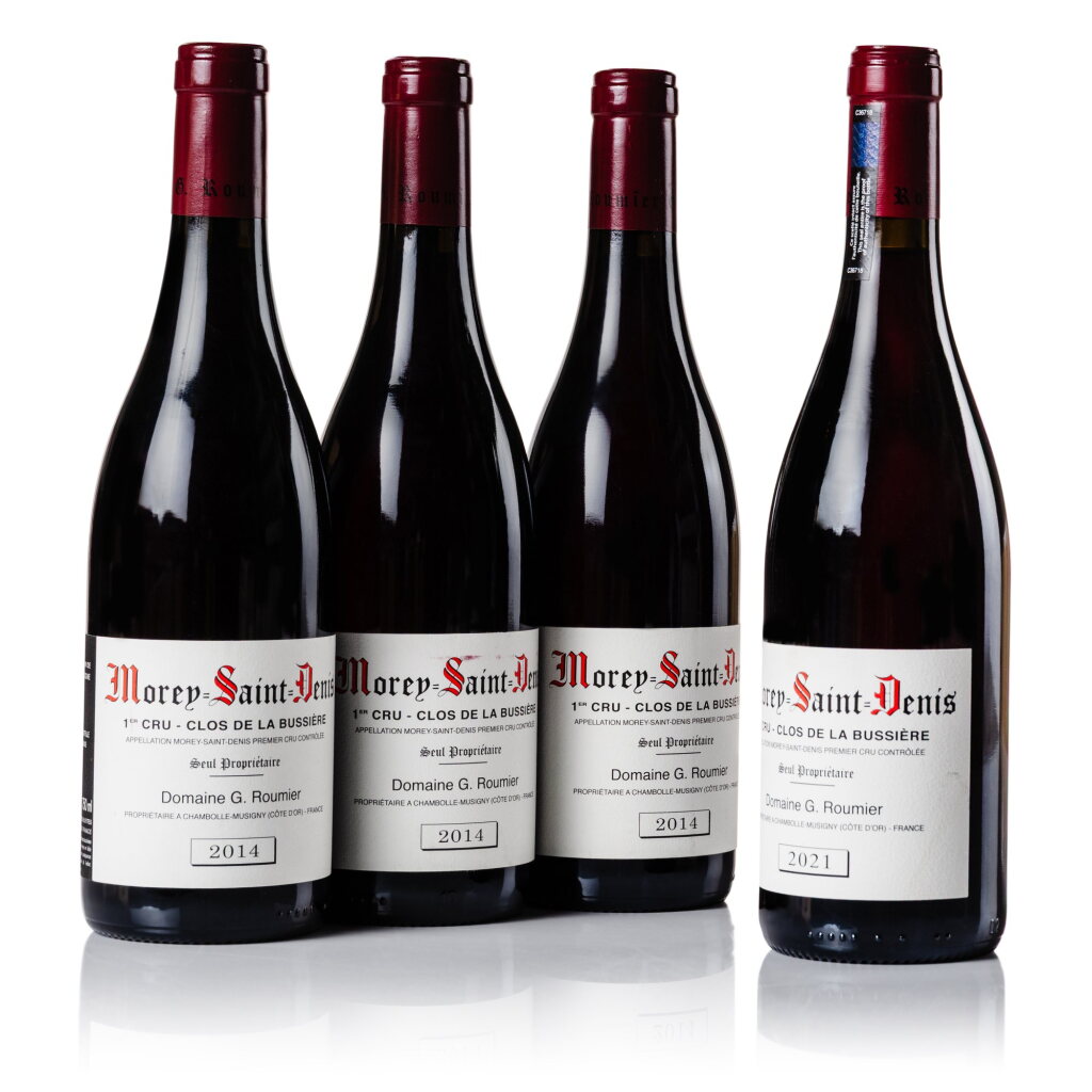 View full screen - View 1 of Lot 97. Morey St. Denis, Clos de la Bussière 2014/2021 Domaine Georges Roumier (4 BT).