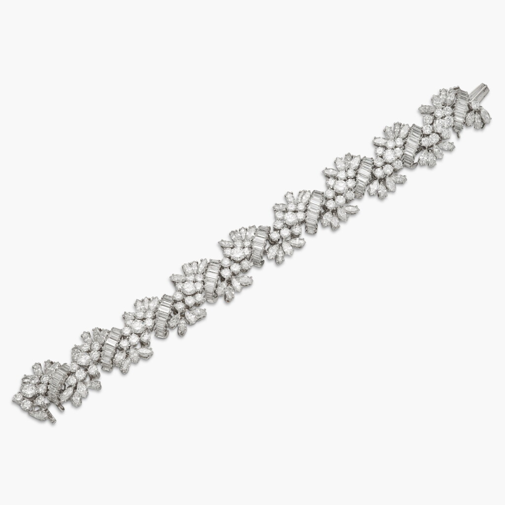 View full screen - View 1 of Lot 333. Diamond Bracelet.