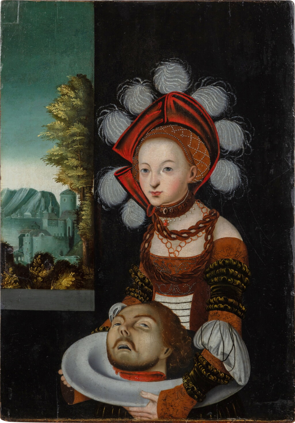 View full screen - View 1 of Lot 17. Salome with the Head of Saint John the Baptist | Salomé portant la tête de saint Jean-Baptiste.