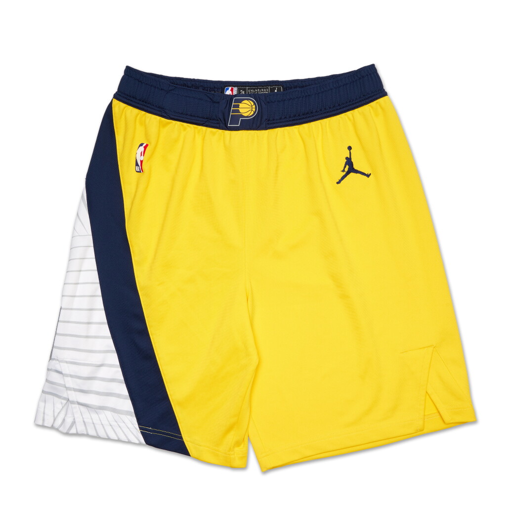 全螢幕檢視 - 查看98Ben Sheppard ‘NBA Finals Debut’ Indiana Pacers 2025 NBA Finals Game Worn Statement Edition Shorts | Matched to All 7 Finals Games的1