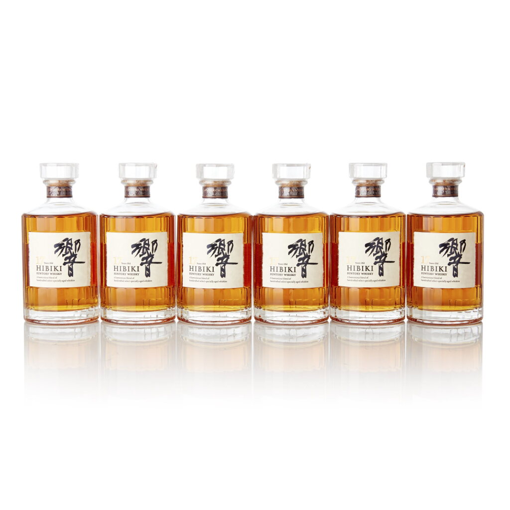View full screen - View 1 of Lot 7068. 響 Hibiki 17 Year Old 43.0 abv NV (6 BT70).
