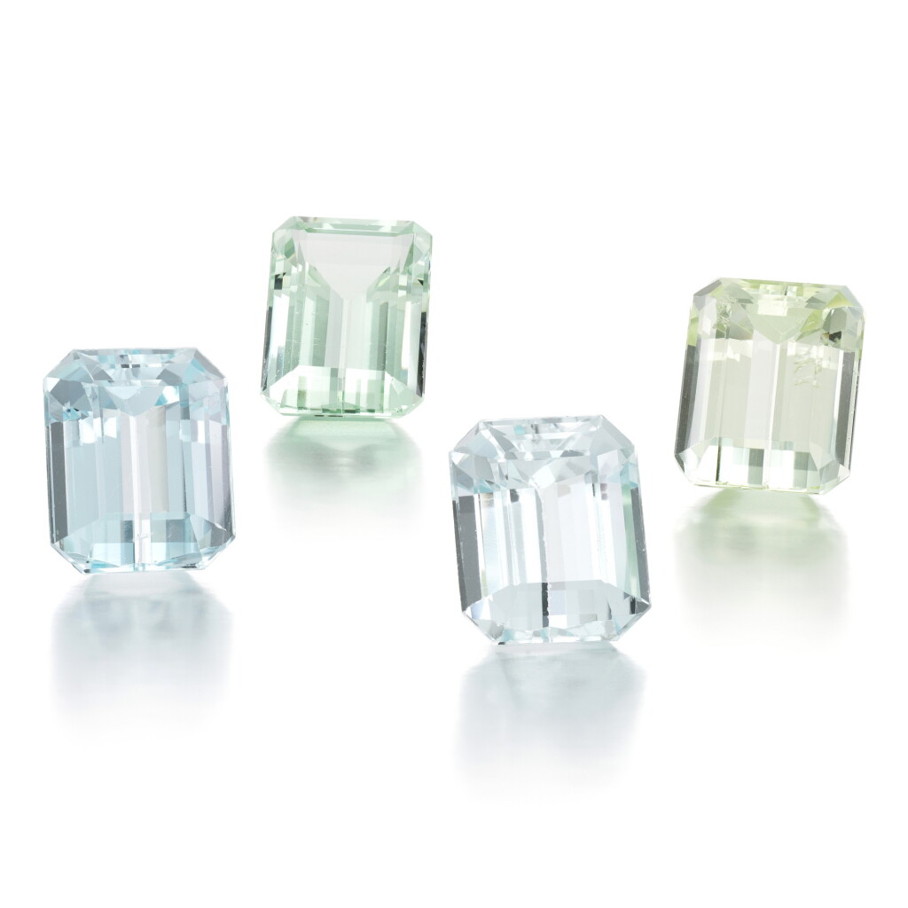 View full screen - View 1 of Lot 200. Four unmounted stones.