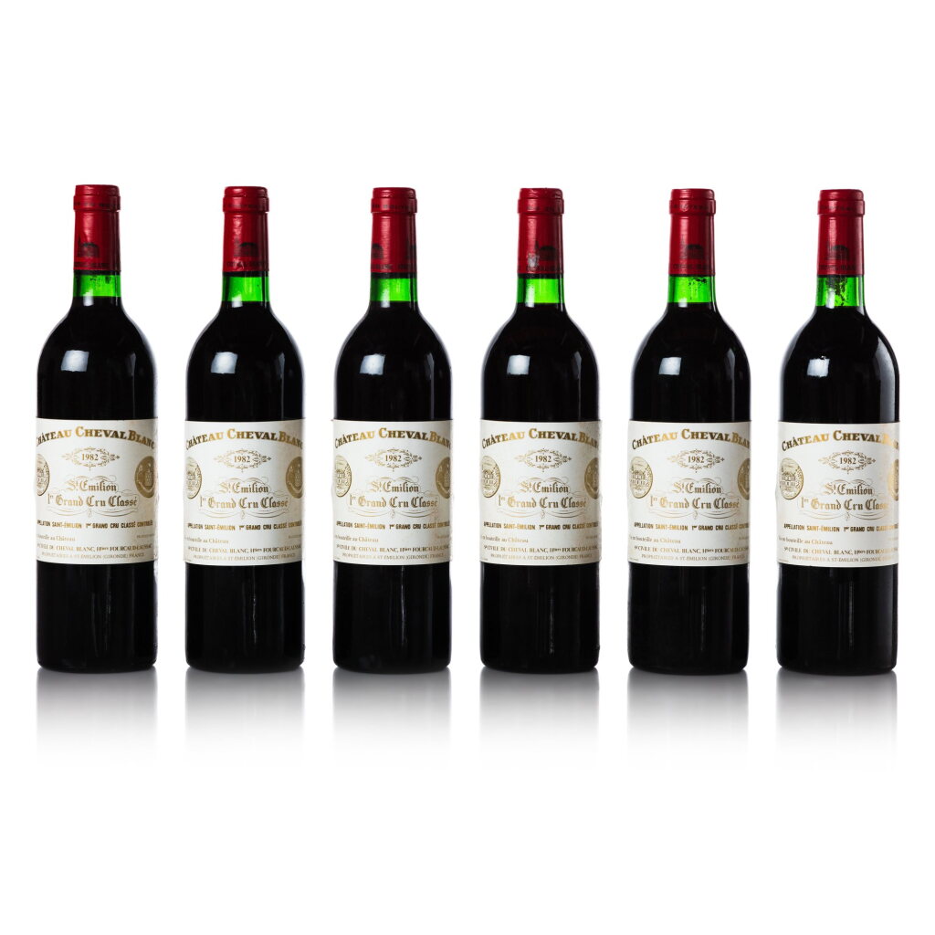 View full screen - View 1 of Lot 220. Château Cheval Blanc 1982 (12 BT).