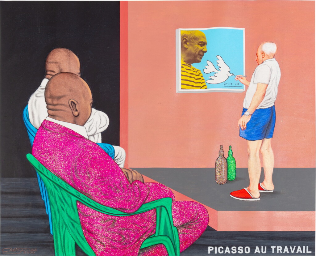 View full screen - View 1 of Lot 139. Picasso au travail .