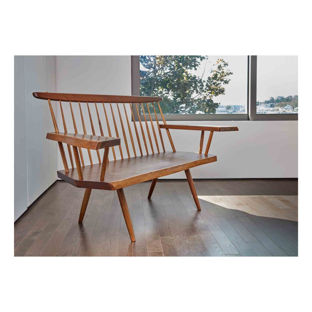 View full screen - View 1 of Lot 411. "Conoid" Bench.