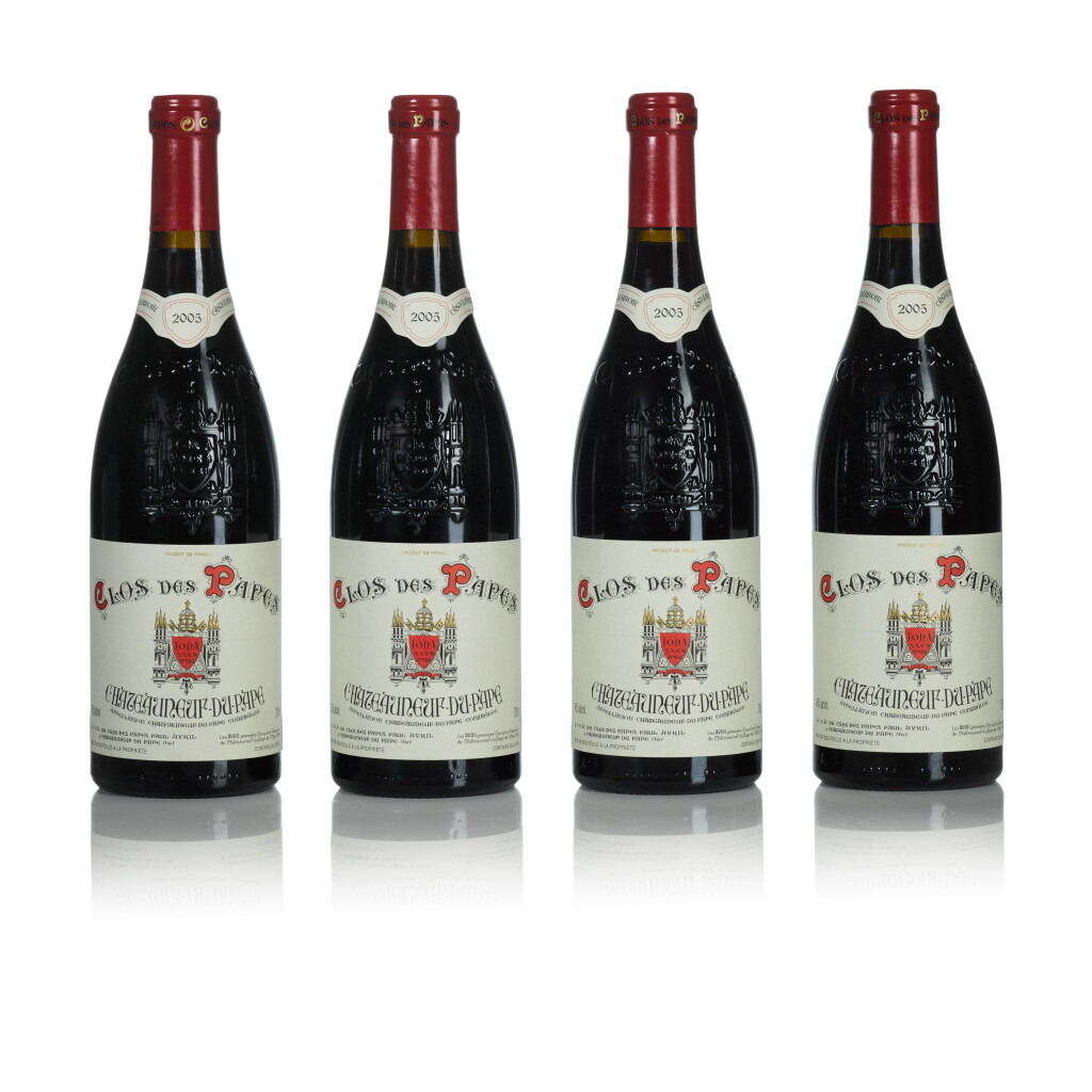 View full screen - View 1 of Lot 405. Châteauneuf du Pape, Clos des Papes 2005 Paul Avril (12 BT).