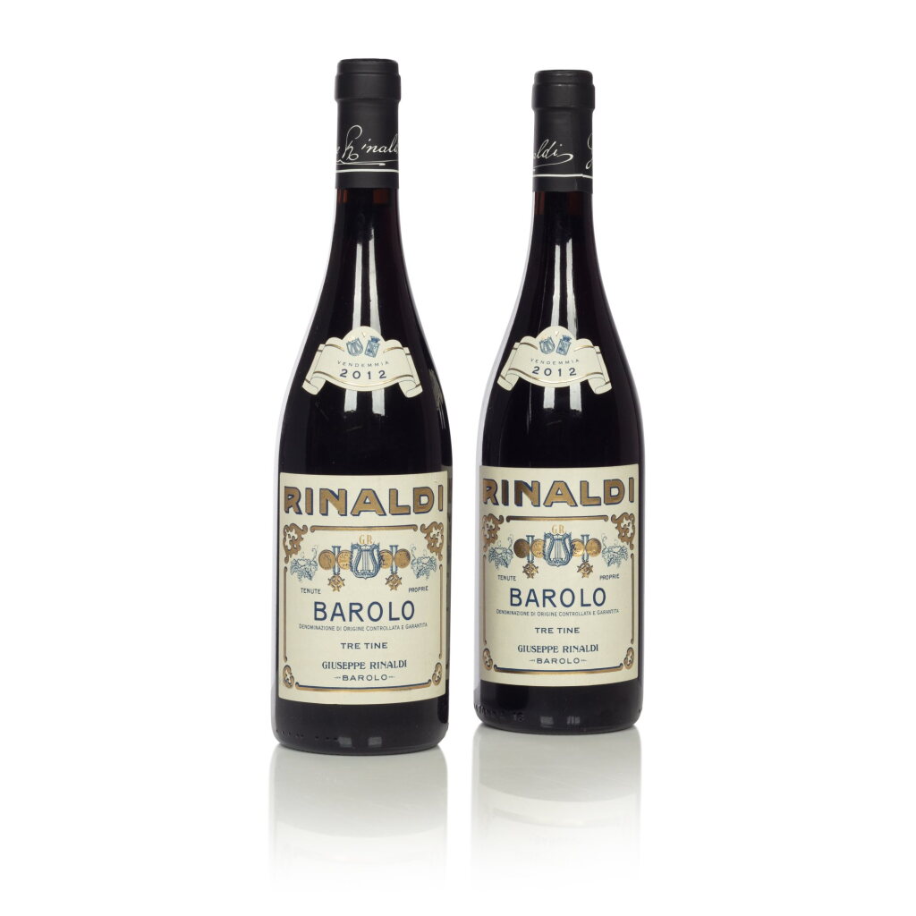 View full screen - View 1 of Lot 588. Rinaldi Giuseppe: Tre Tine Barolo 2012 G. Rinaldi (2 BT).