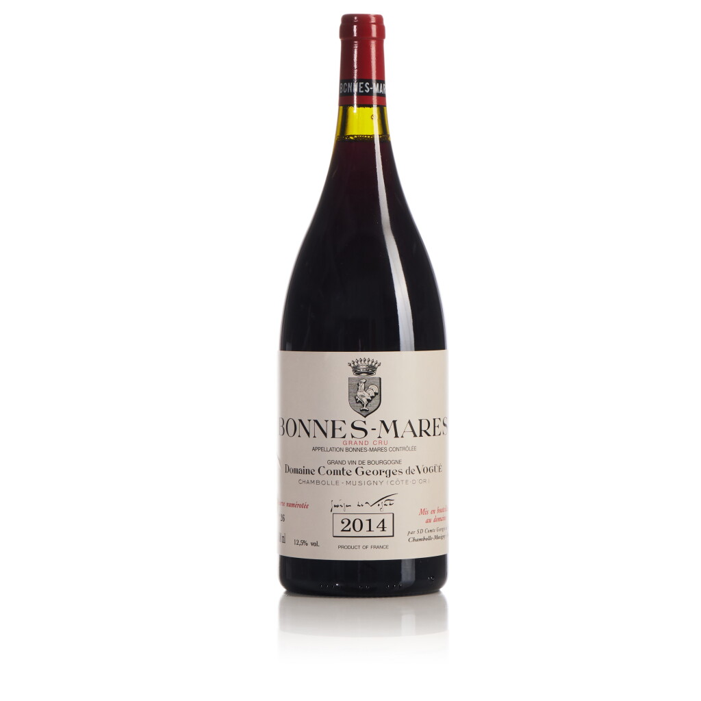View full screen - View 1 of Lot 28. Bonnes Mares 2014 Comte Georges de Vogüé (1 MAG).