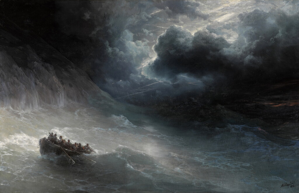 View full screen - View 1 of Lot 36. The Wrath of the Seas.