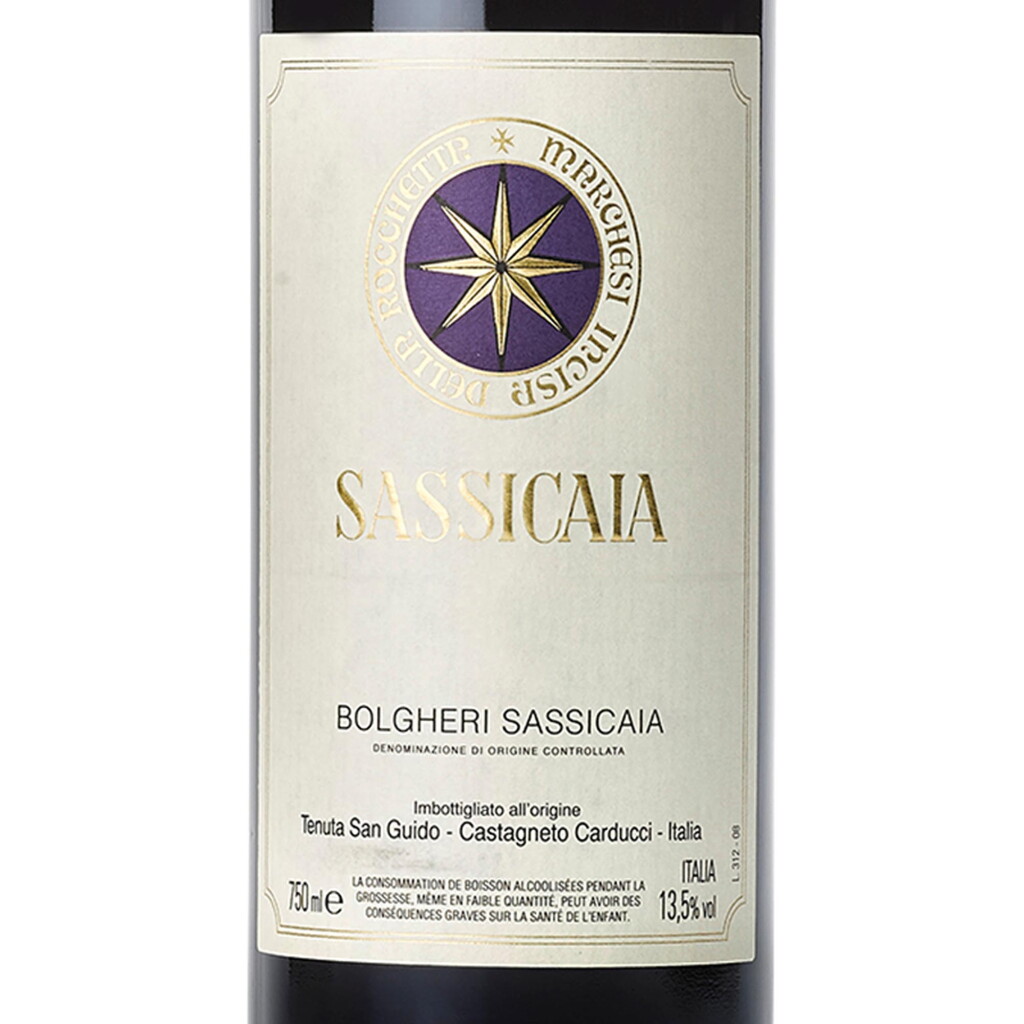 View full screen - View 1 of Lot 1634. Sassicaia 2010 Tenuta San Guido (6 BT).