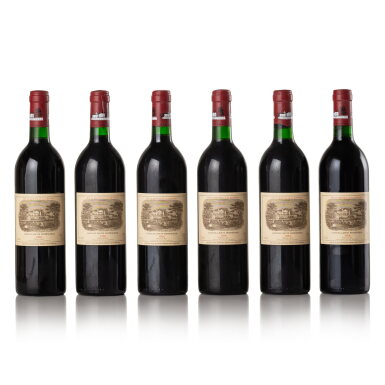 View full screen - View 1 of Lot 16. Château Lafite 1988 (12 BT).