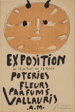 Exposition Poteries Fleurs Parfums (Première Affiche Vallauris)