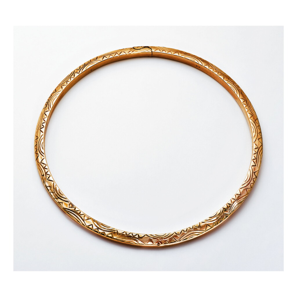 View full screen - View 1 of Lot 153. JEAN DUNAND | "GIRAFE" NECKLACE.