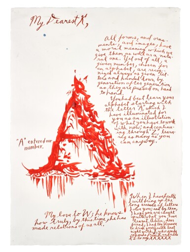 View full screen - View 1 of Lot 457. Untitled (My Dearest K).