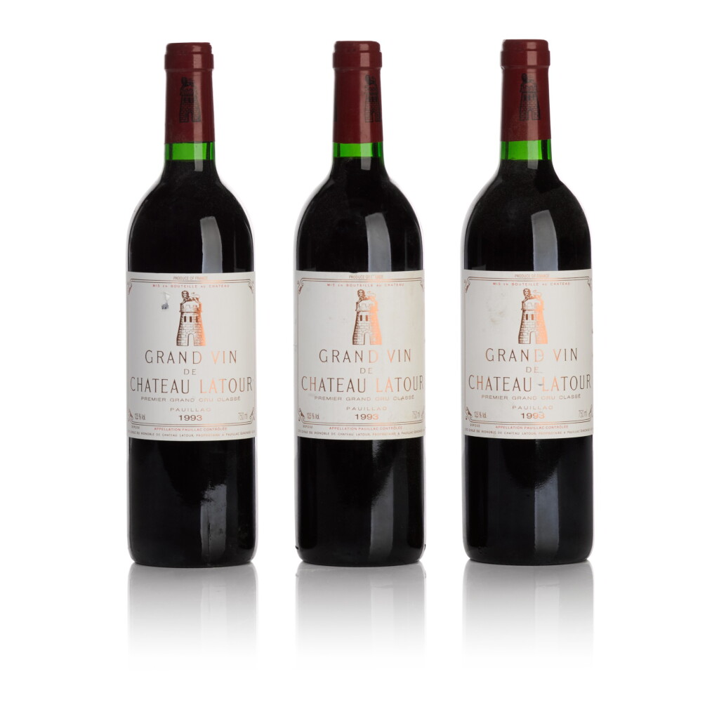 View full screen - View 1 of Lot 25. Château Latour 1993 (3 BT).