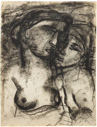 View full screen - View 1 of Lot 317. Deux femmes.
