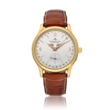 Voir en plein écran - Voir 1 du lot 23. Master Control, Ref. 140.1.87 Yellow gold annual calendar wristwatch with day Circa 2002.