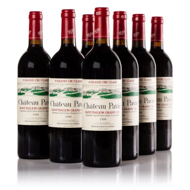 View full screen - View 1 of Lot 494. Château Pavie 1998 (7 BT).