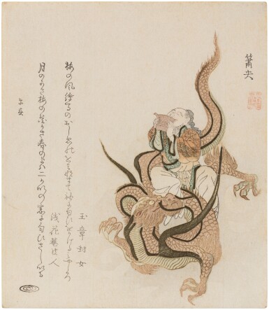 View full screen - View 1 of Lot 620. Kubo Shunman (1757-1820) | Free reed pipe (Sho) | Edo period, early 19th century.