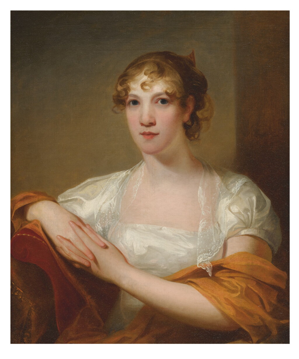 View full screen - View 1 of Lot 50. THOMAS SULLY | PORTRAIT OF MARY MYERS HALE.