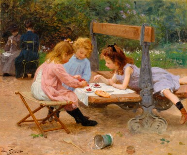 View full screen - View 1 of Lot 124. The Afternoon Snack (Le Goûter).