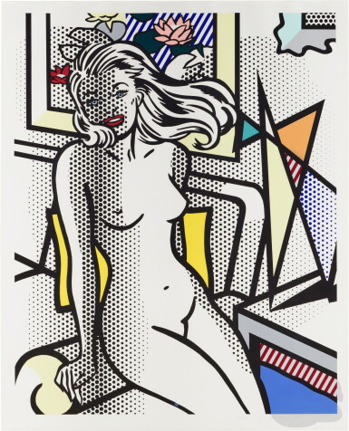 View full screen - View 1 of Lot 364. Nude with Yellow Pillow, from the Nudes series (Corlett 283; RLCR 4306).