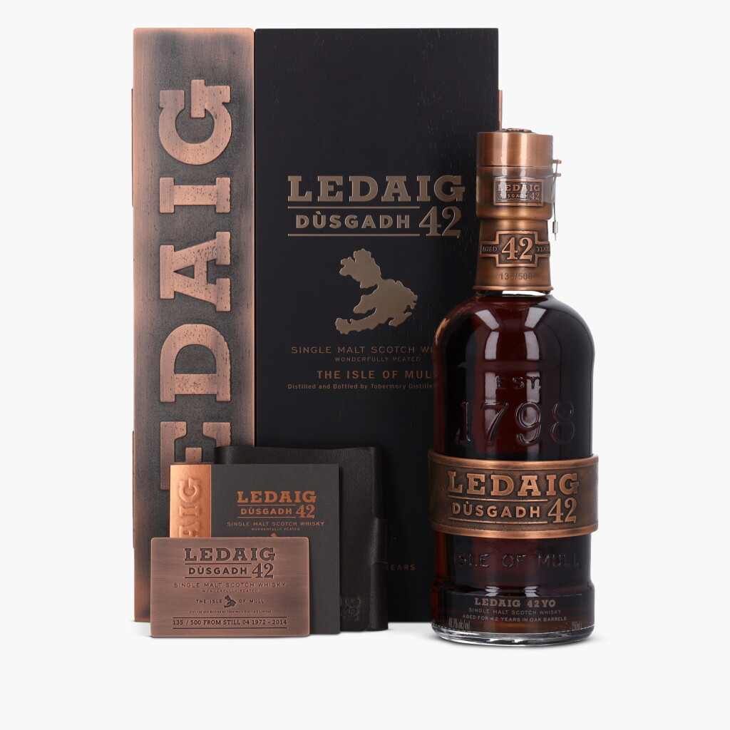 View full screen - View 1 of Lot 2082. Ledaig Dùsgadh 42 Year Old 46.7 abv 1972 (1 Bottle 75cl).