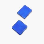 Silver and Enamel Cigarette Case and a Powder Compact